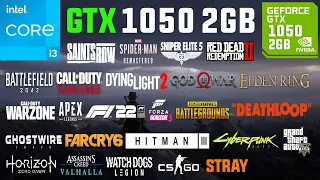 GTX 1050 + i3-12100F Test in 25 Games in 2022