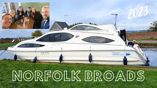 Family Boating Holiday on the Norfolk Broads - October 2023