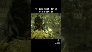 My Ork Captain just trying his best 😂 Funny LOTR Shadow of War Gameplay Clip #shadowofwar #lotr