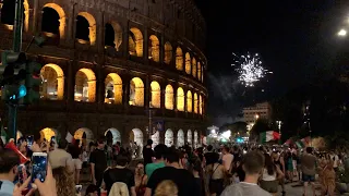 Notti Magiche. L'Italia campione d'Europa. La festa a Roma