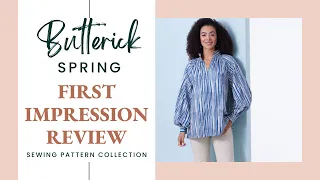 Review: Butterick 2024 Spring Sewing Patterns