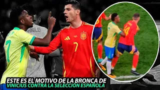 Este FUE el MOTIVO de la BRONCA de VINICIUS contra el BANQUILLO de ESPAÑA, LAPORT se RIE de VINI?