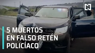 Falso retén policíaco en autopista Puebla-Orizaba deja 5 muertos - En Punto con Denise Maerker