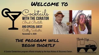 Cocktails with the Curator and Guest, Author Cathy Salustri