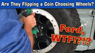 Ford Bronco Sasquatch Wheel Rim Differences 🛞 Under Trim Rings