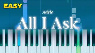 Adele - All I Ask - EASY Piano TUTORIAL by Piano Fun Play