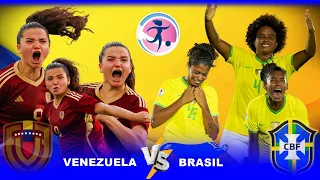 VENEZUELA X BRASIL | FASE FINAL | 4ª RODADA | CONMEBOL FEMININA SUB-20 2024