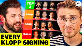 Ranking EVERY Jurgen Klopp Signing EVER!