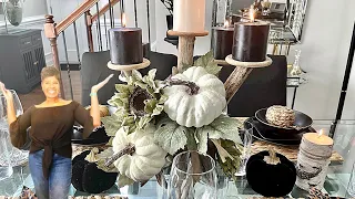 GREAT IDEAS FOR A THANKSGIVING TABLESCAPE  2022 //FALL TABLES-CAPE #homedecor #falldecor  #howto