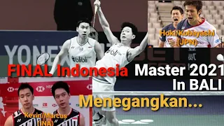 Kevin/Marcus vs Hoki/Kobayashi || Full Final Indonesia Master 2021