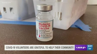 COVID-19 volunteers continue to step up