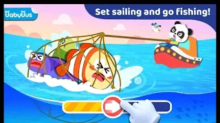 Happy Fishing | Explore the mysterious ocean habitat | BabyBus Kids Games #youtube #video #BabyBus