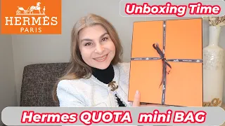 Hermes Quota Bag Unboxing Birkin Kelly Constance Hermes Leather Appointment Paris 2024 | OxanaLV