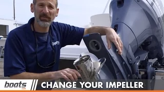 How To Change an Outboard Engine Water Pump Impeller