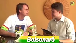 Jair Bolsonaro manda saudação e elogio para o ditador Hugo Chaves.