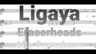 Ligaya - Eb Alto Saxophone - Sheet Music - Play Along - Backing Track