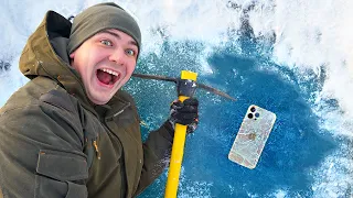 Нашли iPhone 12 и другие жуткие находки во льдах!