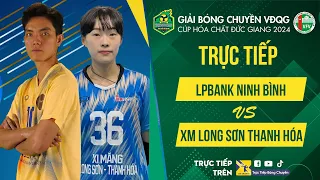 Tường thuật | LPBANK NINH BÌNH vs XMLS THANH HÓA | Bảng Nữ Giải bóng chuyền VĐQG cúp HCĐG 2024