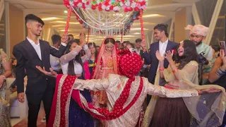 BRIDE ENTRY DANCE | CUTEST BRIDE EVER | INDIAN WEDDING 2022 | WEDDINGS BY HHC