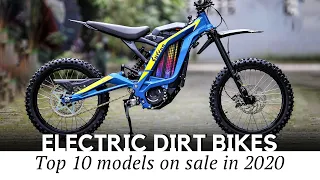 Top 10 Electric Dirt Bikes of 2020-2021 (New and Trusted Motorcycle Models)