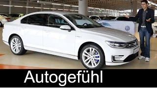 New VW Volkswagen Passat GTE FULL REVIEW test driven Plugin-Hybrid 2016