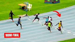 Kenya BEATS Uganda in Men's 100m Final || AK Track & Field Meeting 2023