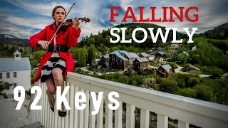 Falling Slowly (Glen Hansard) | Violin & Piano | 92 Keys