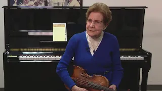 Nearing retirement, 91-year-old violinist reflects on lifelong love of teaching music