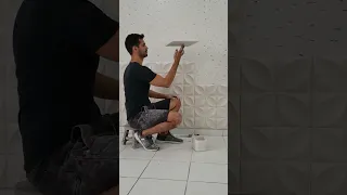 Como fazer uma parede de gesso 3d do zero