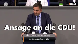 Dr. Malte Kaufmanns Ansage an die #CDU!