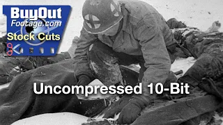 Malmedy Massacre | Americans POWs Shot and Killed | WW2 Stock Footage