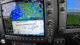 Using the Garmin G1000 Nxi to prepare for an Arrival