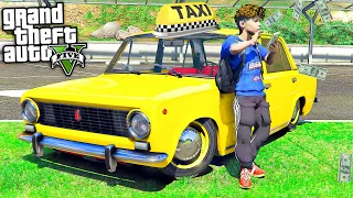 ОФФНИК УСТРОИЛСЯ В ТАКСИ И ЗАРАБОТАЛ МНОГО ДЕНЕГ ? - РЕАЛЬНАЯ ЖИЗНЬ ОФФНИКА GTA 5 ⚡ ГАРВИН