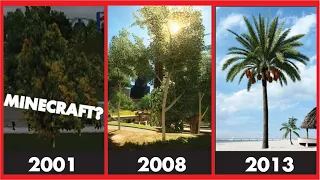 Evolution of TREE LOGIC in gta games ( 2001 - 2020 )