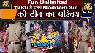 Maddam Sir : Yukti Gulki & Priyanshu कि मस्ती | Sony Sab | Glitter And Glamour | Fun Time | BTS |