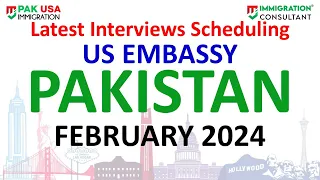 New Interview Letters | US Immigrant Visa Interview by US Embassy | NVC Interview Schedule 2024