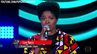 Lysa Ngaca "Quando a Chuva Passar" nas Audições às Cegas – The Voice Brasil | 10ª Temporada