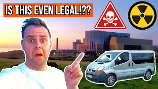 RISKY Van Camping At A NUCLEAR POWER STATION! 😲 Van Life UK