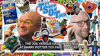 Toyshop on Tour - Barry Potter Toy Fair - Doncaster Racecourse Special - Joe Vs Gav Challenge PART 1