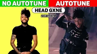scarlxrd - HEAD GXNE. AUTOTUNE vs NO AUTOTUNE.