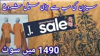 J. Junaid Jamshed Grand Festive Sale 6th June 2023