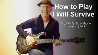 I Will Survive Guitar Lesson - Gloria Gaynor
