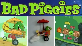 Bad piggies vs Bad piggies trailers vs Bad piggies slow motion (Fan made)