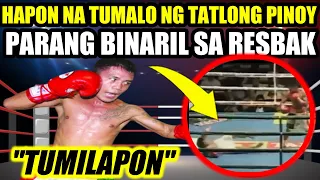 HAPON NA TUMALO NG TATLONG PINOY PARANG BINARIL SA RESBAK