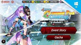 Event Story: Summer Pool Cleanup - Section 1 to Section 5 [Action Taimanin 4K UHD]