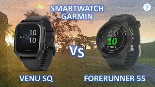 Garmin Venu SQ vs Garmin Forerunner 55