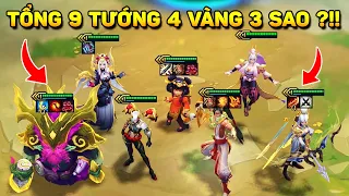 TỔNG 9 TƯỚNG 4 VÀNG 3 SAO TRONG 1 TRẬN ĐẤU ?!! VỚI LÕI VÀNG " RÁC NHẤT LỊCH SỬ ĐTCL MÙA 11 " LÀ ĐÂY