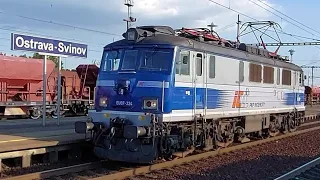 Vlaky Polanka nad Odrou / Ostrava - Svinov aneb šotoušům v zádech, 10.8.2022 / railspotting