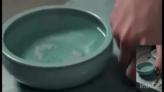 Chinese celadon production process