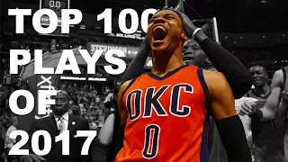 Top 100 Plays of the 2017 NBA Season ᴴᴰ